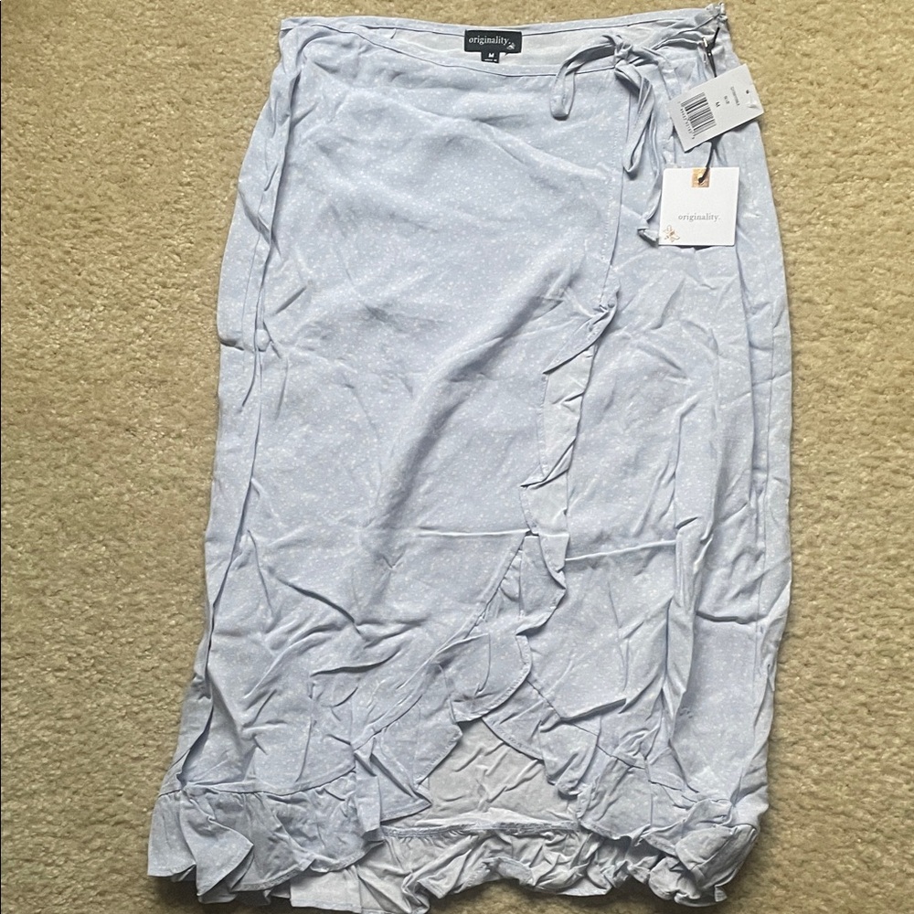 Splendid Light Gray Asymmetrical Skirt